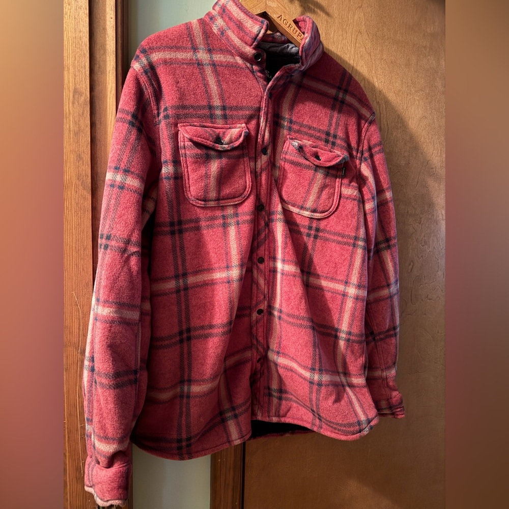 O'Neill Plaid Sherpa Lined Men’s Super fleece Jacket. Never worn